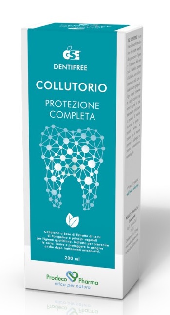 GSE DENTIFREE COLLUTORIO 200 ML - goldeneffe.it