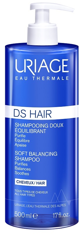 URIAGE DS HAIR SHAMPOO DELICATO RIEQUILIBRANTE 500 ML - goldeneffe.it