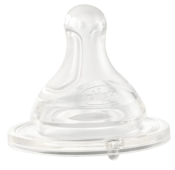 CHICCO TETTARELLA PERFECT 5 4M IN SILICONE 3 FORI 2 PEZZI - goldeneffe.it