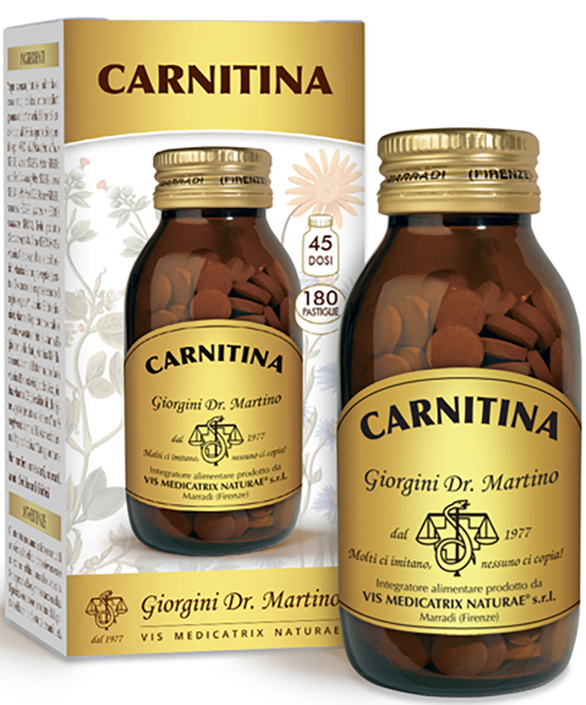 CARNITINA 180 PASTIGLIE - goldeneffe.it