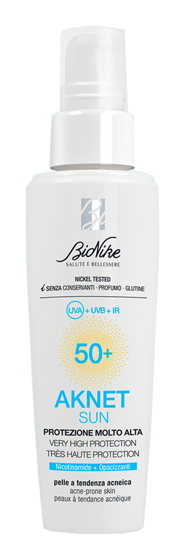 AKNET SUN PROTEZIONE MOLTO ALTA SPF50+ 50 ML - goldeneffe.it