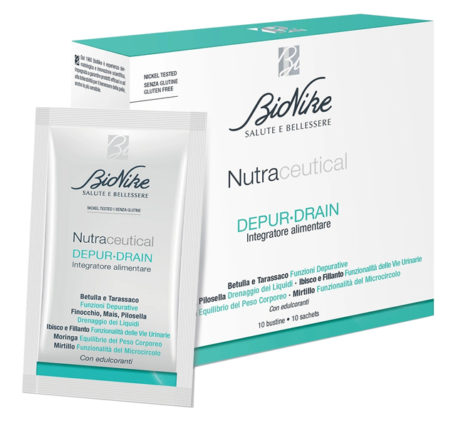 NUTRACEUTICAL DEPUR-DRAIN 10 BUSTINE - goldeneffe.it