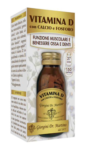 VITAMINA D CALCIO/FOSFORO 150 PASTIGLIE - goldeneffe.it