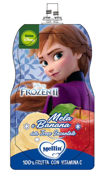 POUCH DISNEY FROZEN MELA BANANA 110 G - goldeneffe.it