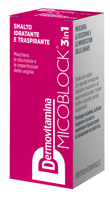 DERMOVITAMINA MICOBLOCK 3 IN 1 SMALTO IDRATANTE E TRASPIRANTE FUCSIA 5 ML - goldeneffe.it