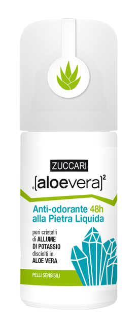 ALOEVERA2 ANTIODORE PIETRA LIQUIDO ROLL ON 50 ML - goldeneffe.it