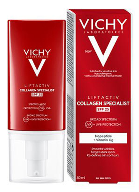 LIFTACTIVE COLLAGEN SPEC ANTI MACCHIE SPF25 50 ML - goldeneffe.it