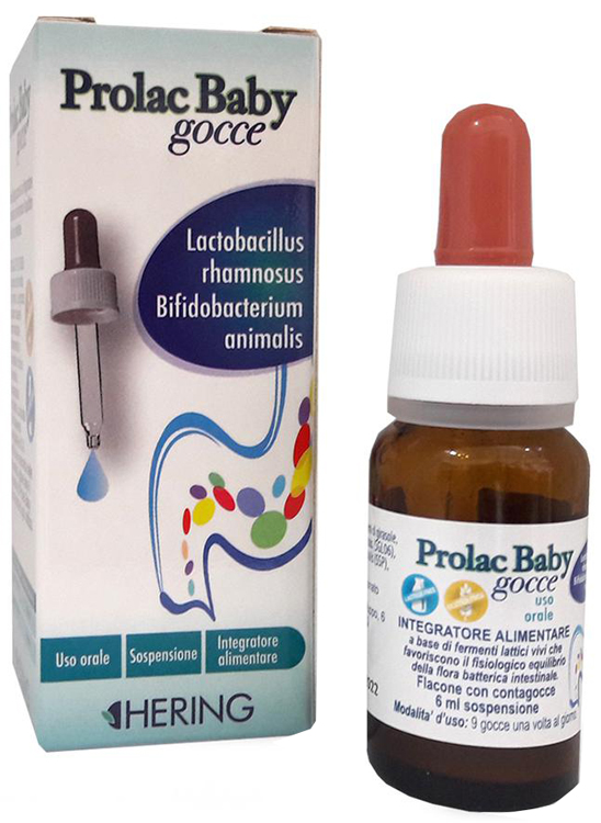 PROLAC BABY FERMENTI LATTICI GOCCE 6 ML - goldeneffe.it