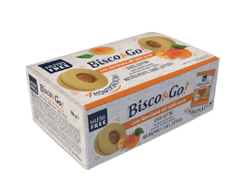 NUTRIFREE BISCO&GO CON FARCITURA ALL'ALBICOCCA 4X40 G - goldeneffe.it