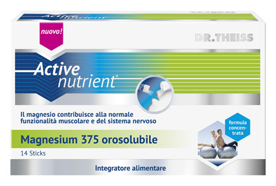 THEISS ACTIVE NUTRIENT MAGNESIUM 375 14 STICK OROSOLUBILI - goldeneffe.it
