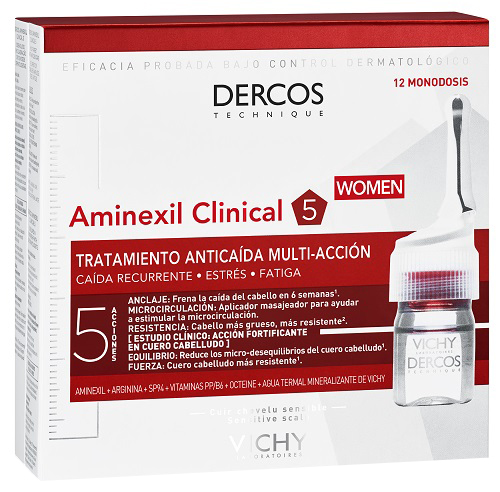 DERCOS AMINEXIL DONNA 12 FIALE 6 ML - goldeneffe.it