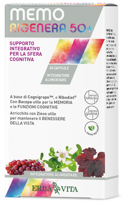 MEMO RIGENERA 50+ 45 CAPSULE - goldeneffe.it