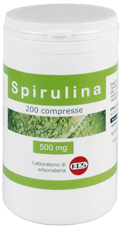 SPIRULINA 500MG 200 COMPRESSE - goldeneffe.it