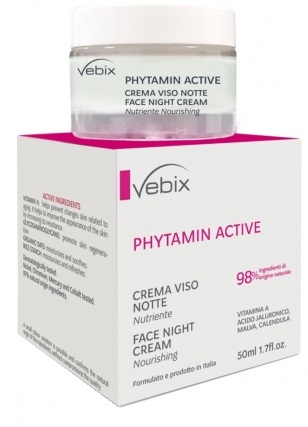 VEBIX PHYTAMIN CREMA VISO NOTTE NUTRIENTE 50 ML - goldeneffe.it