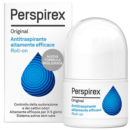PERSPIREX ORIGINAL ANTITRASPIRANTE ROLL-ON DEODORANTE NUOVA FORMULA 20 ML - goldeneffe.it