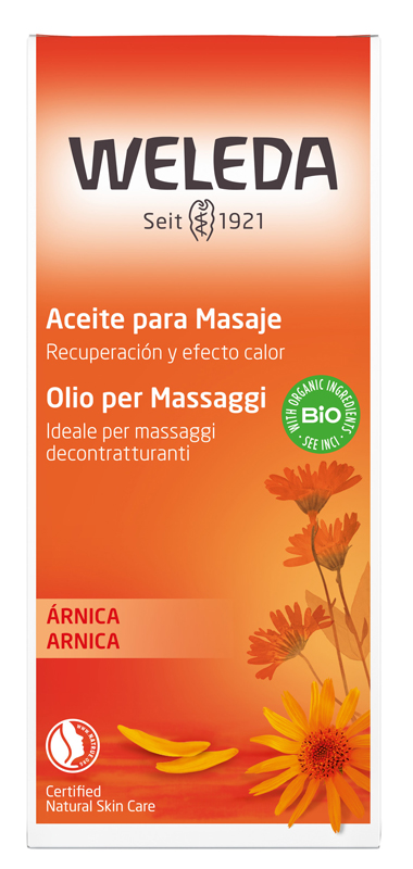 OLIO MASSAGGI ARNICA 200 ML - goldeneffe.it
