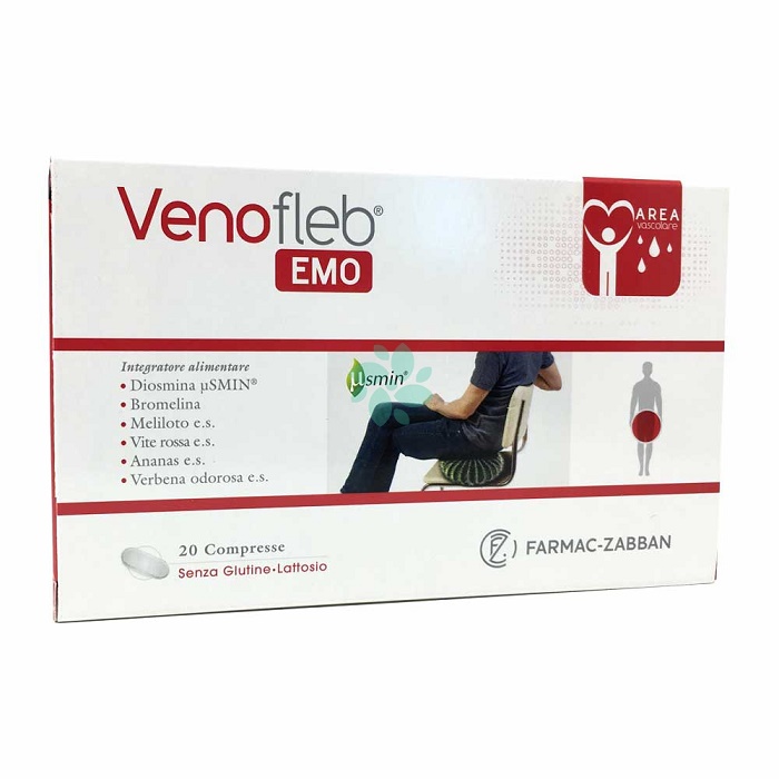 VENOFLEB EMO 20 COMPRESSE - goldeneffe.it