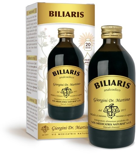BILIARIS LIQUIDO ANALCOOLICO 200 ML - goldeneffe.it
