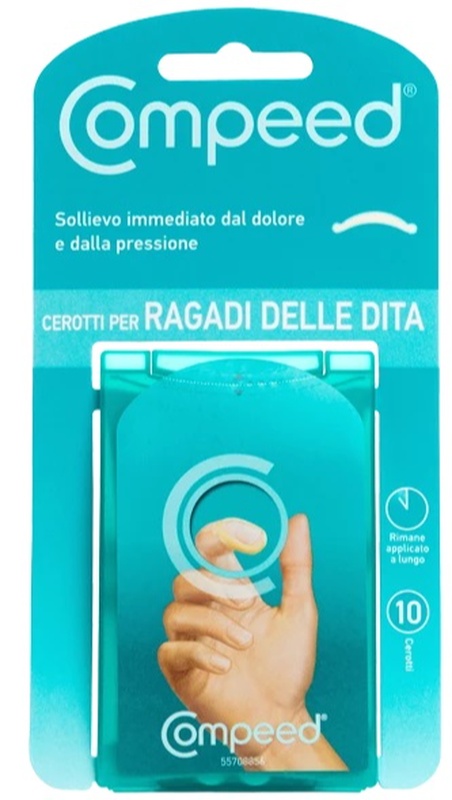 COMPEED CEROTTI PER RAGADI DITA 10 PEZZI - goldeneffe.it