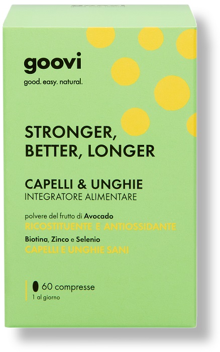 GOOVI CAPELLI&UNGHIE 60 COMPRESSE - goldeneffe.it