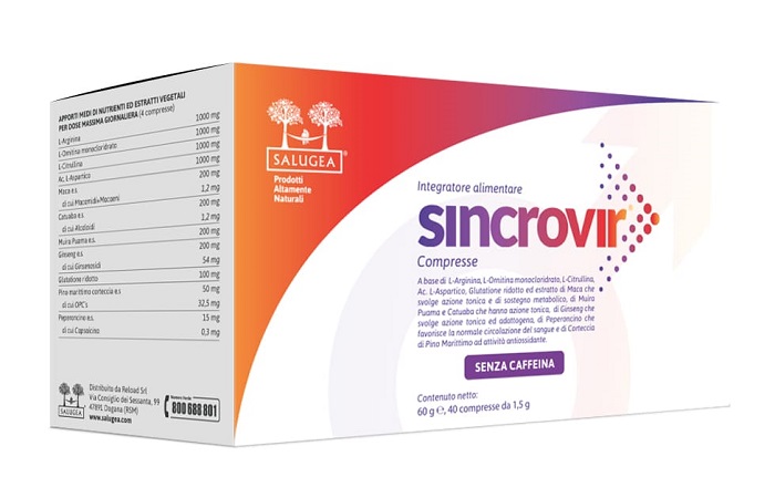 SALUGEA SINCROVIR 40 COMPRESSE - goldeneffe.it
