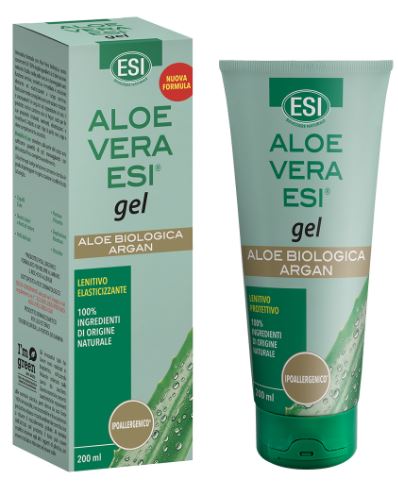 ESI ALOE VERA GEL ARGAN 200 ML - goldeneffe.it
