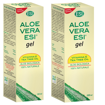 ESI ALOE VERA GEL VITAMINA E TEA TREE 100 ML - goldeneffe.it