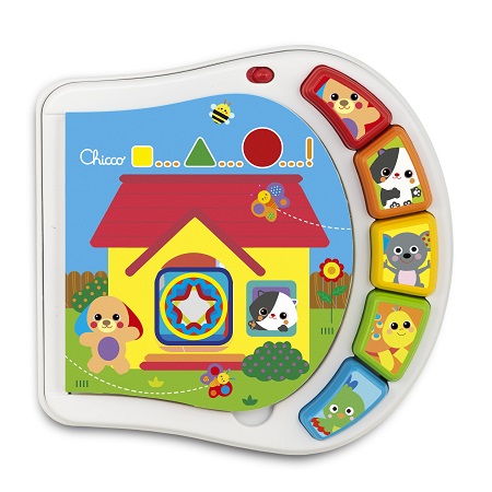 CHICCO GIOCO BS LIBRO ANIMALI DELLA CASA - goldeneffe.it