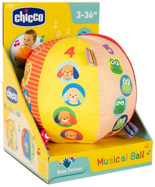CHICCO GIOCO BS PALLA MUSICALE RESTYLING - goldeneffe.it