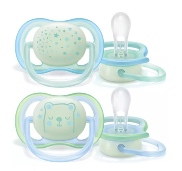 AVENT SUCCHIETTO ULTRA AIR NIGHT 0-6 MESI 2 PEZZI - goldeneffe.it