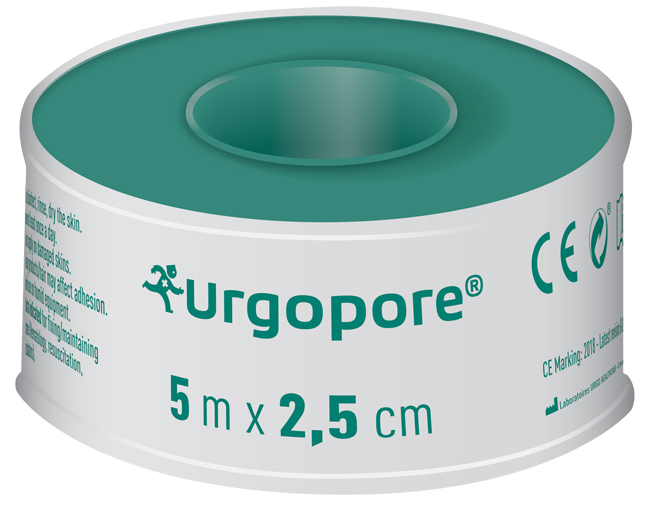 CEROTTO IN ROCCHETTO URGO URGOPORE 5 M X 2,5 CM - goldeneffe.it