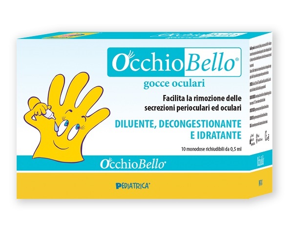 OCCHIOBELLO GOCCE OCULARI 10 FLACONCINI MONODOSE RICHIUDIBILI DA 0,5 ML - goldeneffe.it