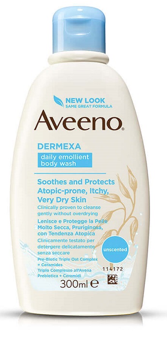 AVEENO DERMEXA BAGNO DOCCIA 300 ML - goldeneffe.it