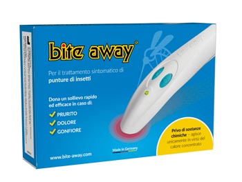 BITE AWAY DISPOSITIVO ELETTRONICO PER IL TRATTAMENTO DELLE PUNTURE DI INSETTI - goldeneffe.it