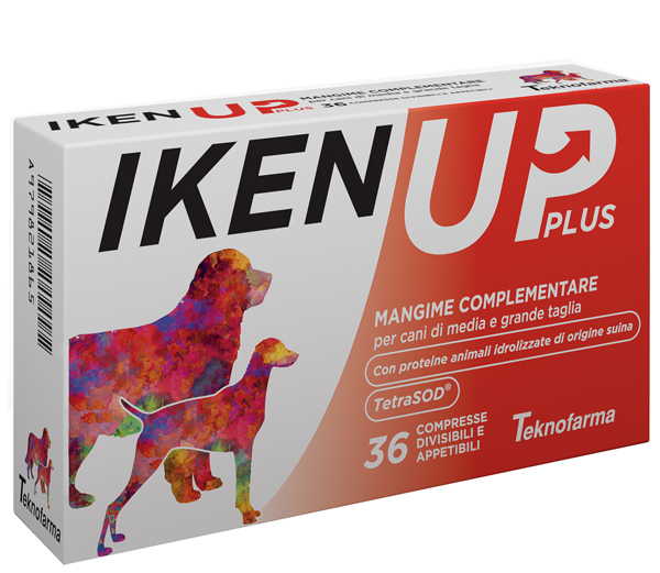 IKEN UP PLUS CANI MEDIA GRANDE TAGLIA SCATOLA 36 COMPRESSE - goldeneffe.it