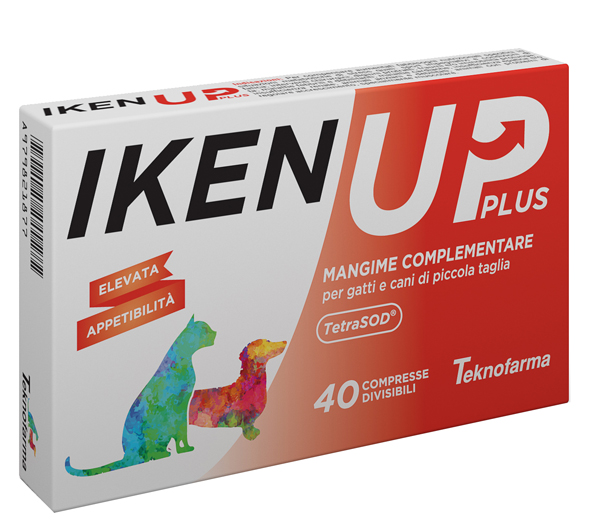 IKEN UP PLUS CANI GATTI PICCOLA TAGLIA SCATOLA 40 COMPRESSE - goldeneffe.it