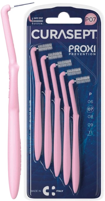 CURASEPT PROXI ANGLE P07 ROSA/PINK 5 PEZZI - goldeneffe.it