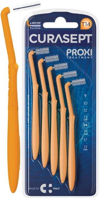 CURASEPT PROXI ANGLE P08 ARANTIO CHIARO/TANGERINO 5 PEZZI - goldeneffe.it