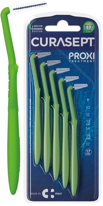 CURASEPT PROXI ANGLE P09 VERDE CHIARO/LIGHT GREEN 5 PEZZI - goldeneffe.it