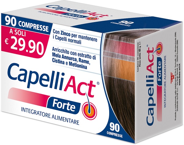 CAPELLI ACT FORTE 90 COMPRESSE - goldeneffe.it