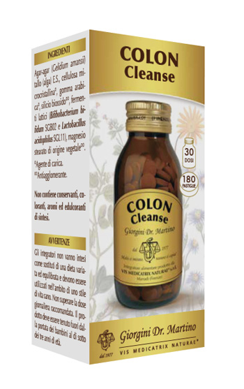 COLON CLEANSE 180 PASTIGLIE - goldeneffe.it