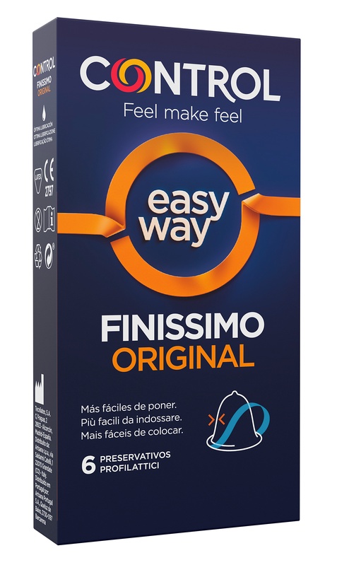 PROFILATTICO CONTROL EASY WAY FINISSIMO ORIGINAL 6 PEZZI - goldeneffe.it