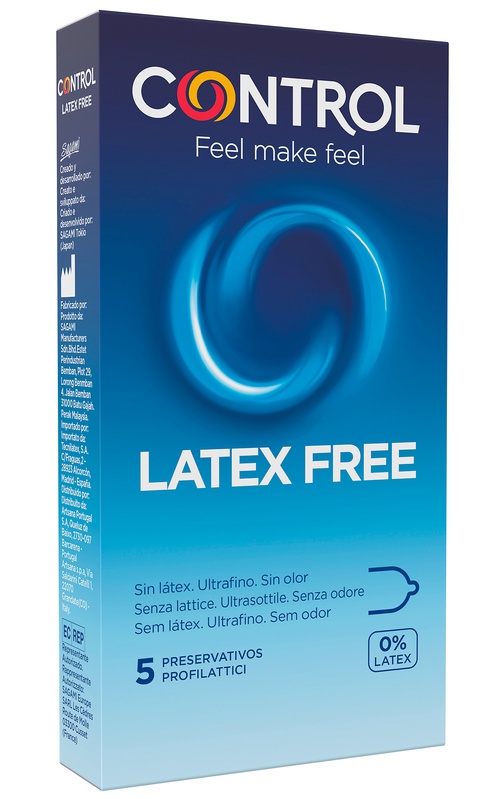 CONTROL LATEX FREE 5 PEZZI - goldeneffe.it