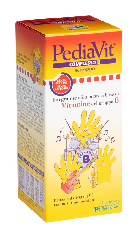PEDIAVIT COMPLESSO B SCIROPPO 100 ML - goldeneffe.it