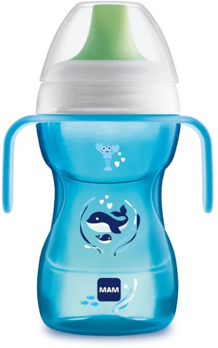 MAM TAZZA FUN TO DRINK 270 ML 8+ BECCUCCIO RIGIDO MASCHIO - goldeneffe.it