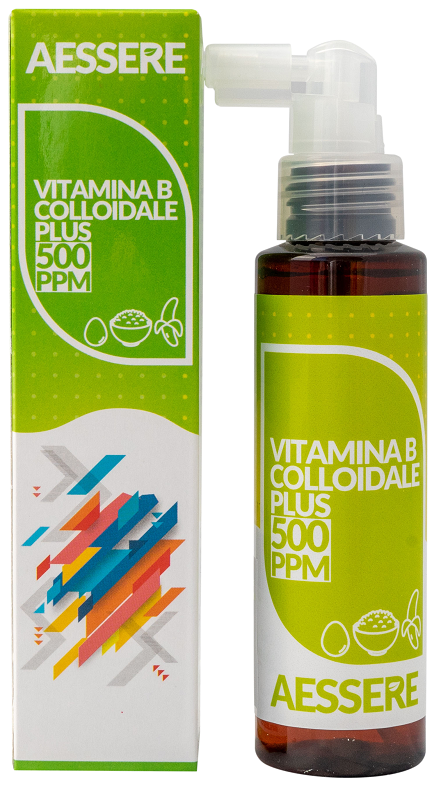 VITAMINA B COLLOIDALE PLUS SPRAY 500PPM 100 ML - goldeneffe.it