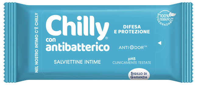CHILLY SALVIETTE INTIME ANTIBATTERICHE 12 PEZZI - goldeneffe.it