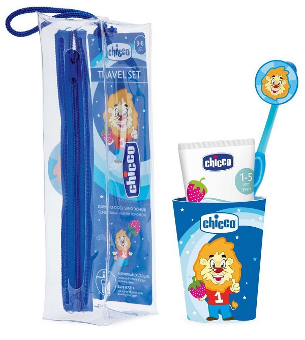 CHICCO SET IGIENE ORALE BOY 36M+ - goldeneffe.it