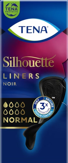 PROTEGGI SLIP NERO INCONTINENZA LEGGERA TENA SILHOUETTE NOIR NORMAL 26 PEZZI - goldeneffe.it