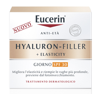 EUCERIN HYALURON-FILLER + ELASTICITY CREMA GIORNO SPF30 50 ML - goldeneffe.it